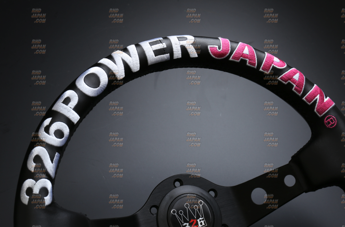 326 Power Steering Wheel Rally Quick Japan - Green Color Titanium